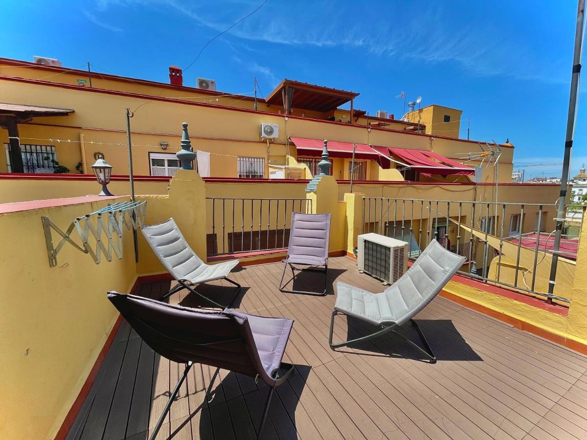 House -Rooftop&Jacuzzi -StayinSevilla Exteriér fotografie